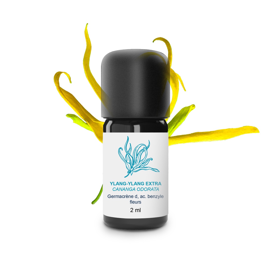 Aceite esencial de Ylang Ylang extra 100% orgánico y artesanal