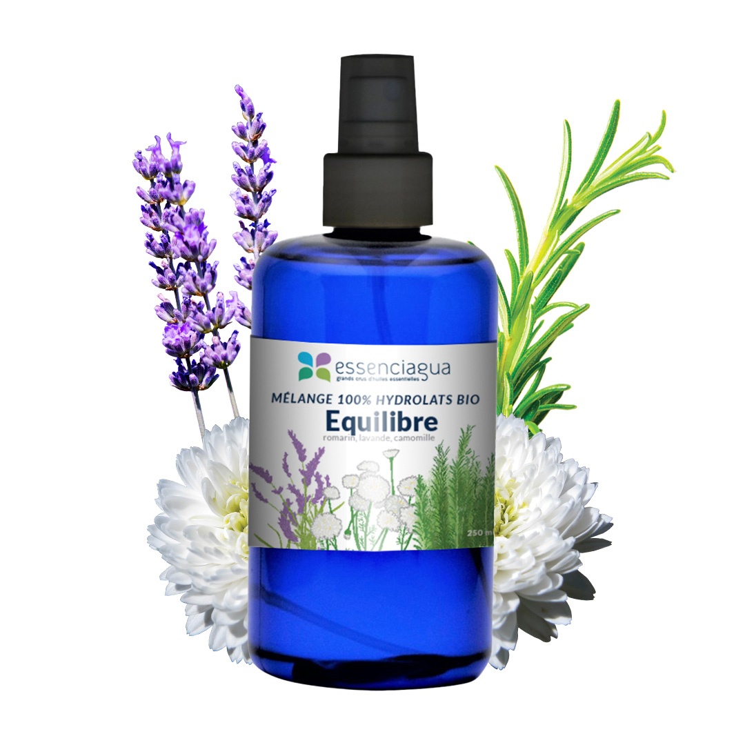 Mezcla de hidrolatos aromáticos Equilibre