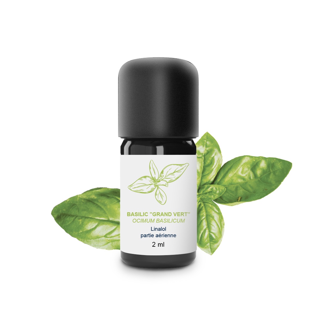 Aceite esencial de albahaca 100% ecológico y artesanal