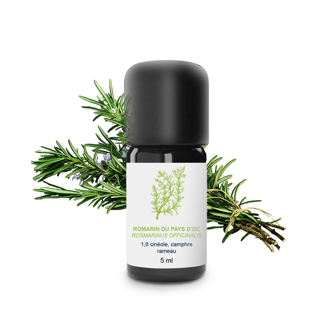 Aceite esencial de romero de Pays d'Oc 100% ecológico y artesanal