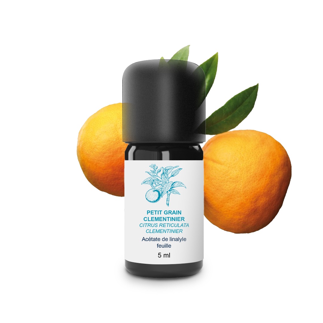 Aceite esencial de clementina petit grain 100% ecológico y artesanal