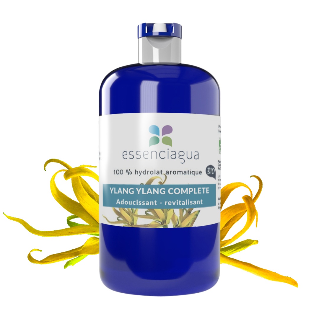 Hidrolato completo de Ylang Ylang 100% Ecológico y Artesanal