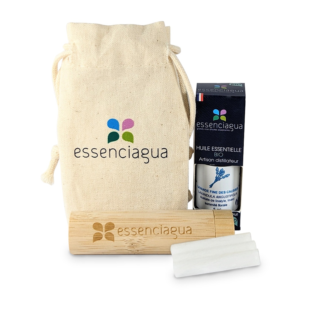 Kit Inhalador de Bambú - Calmante 100% Ecológico y Artesanal