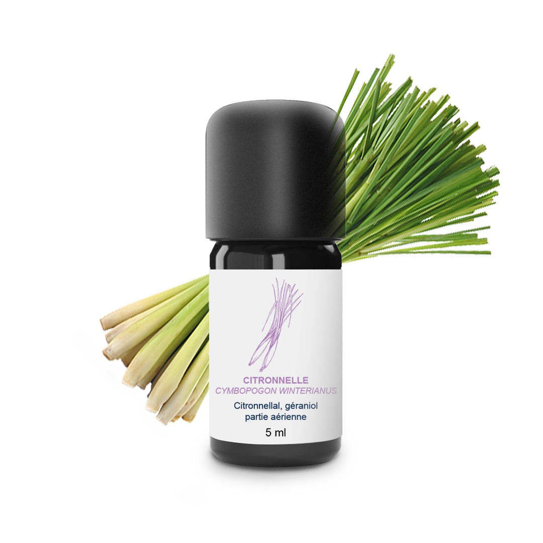Aceite esencial de citronela 100% ecológico y artesanal