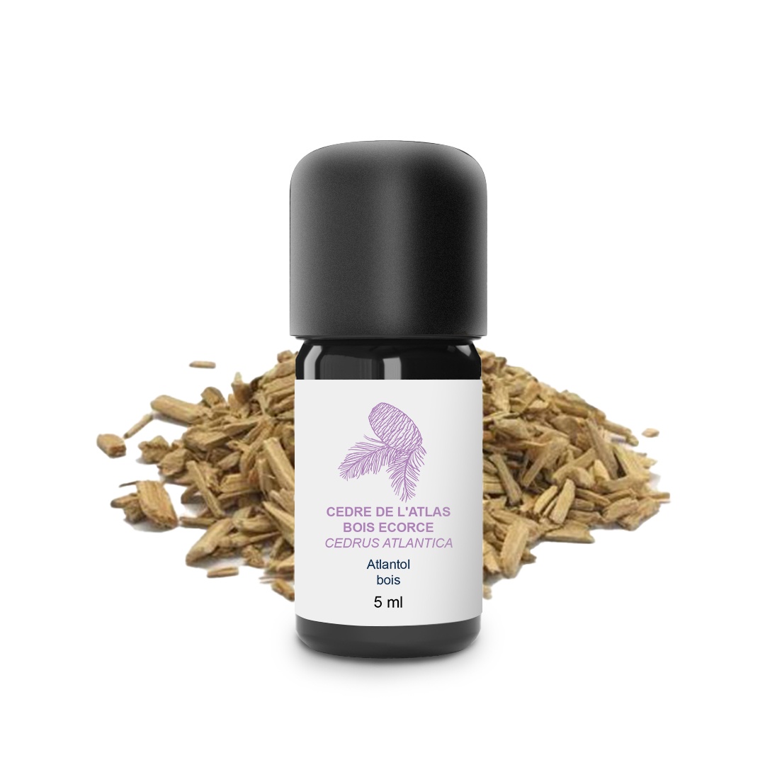 Aceite esencial de cedro del Atlas (corteza) 100% ecológico y artesanal
