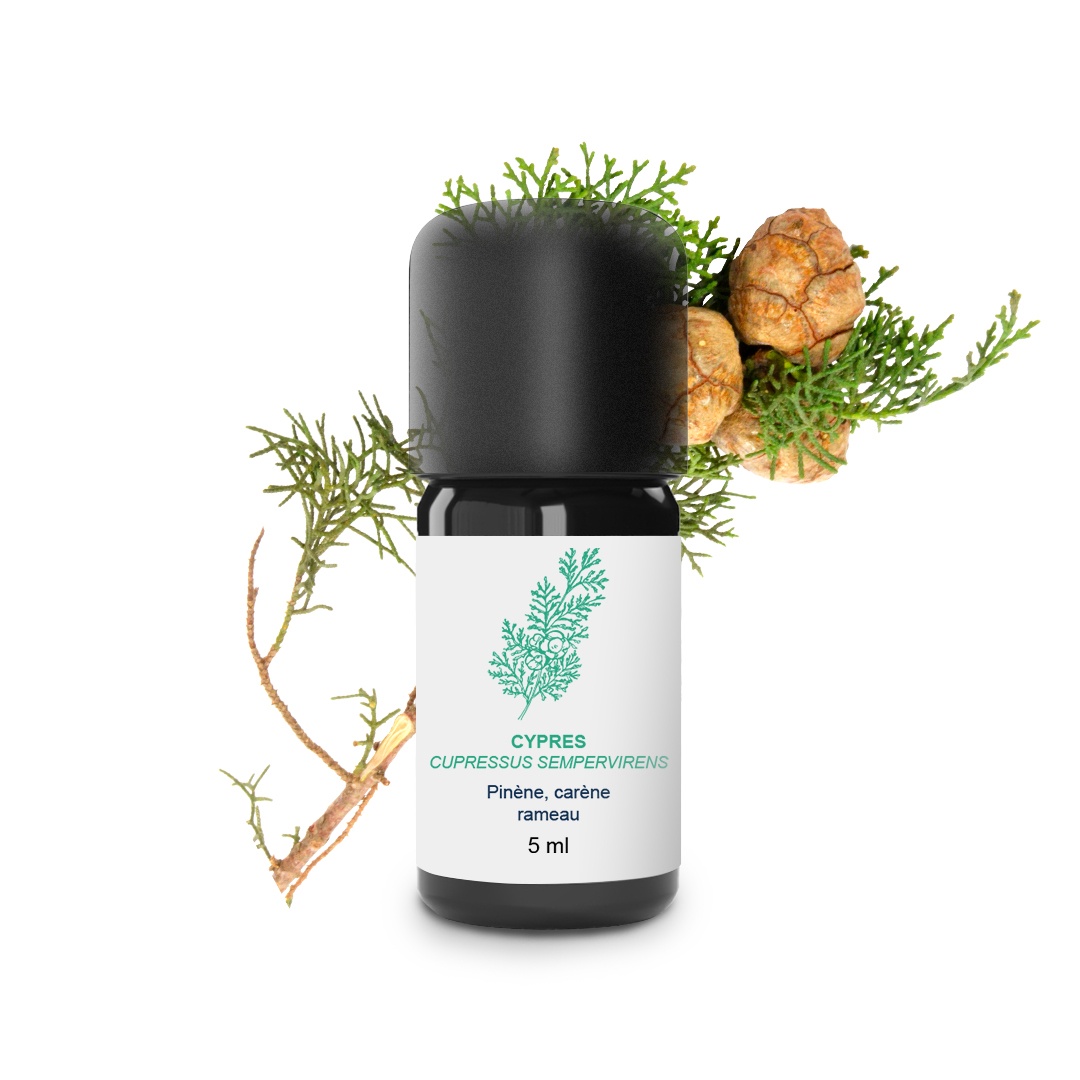 Aceite esencial de ciprés 100% ecológico y artesanal