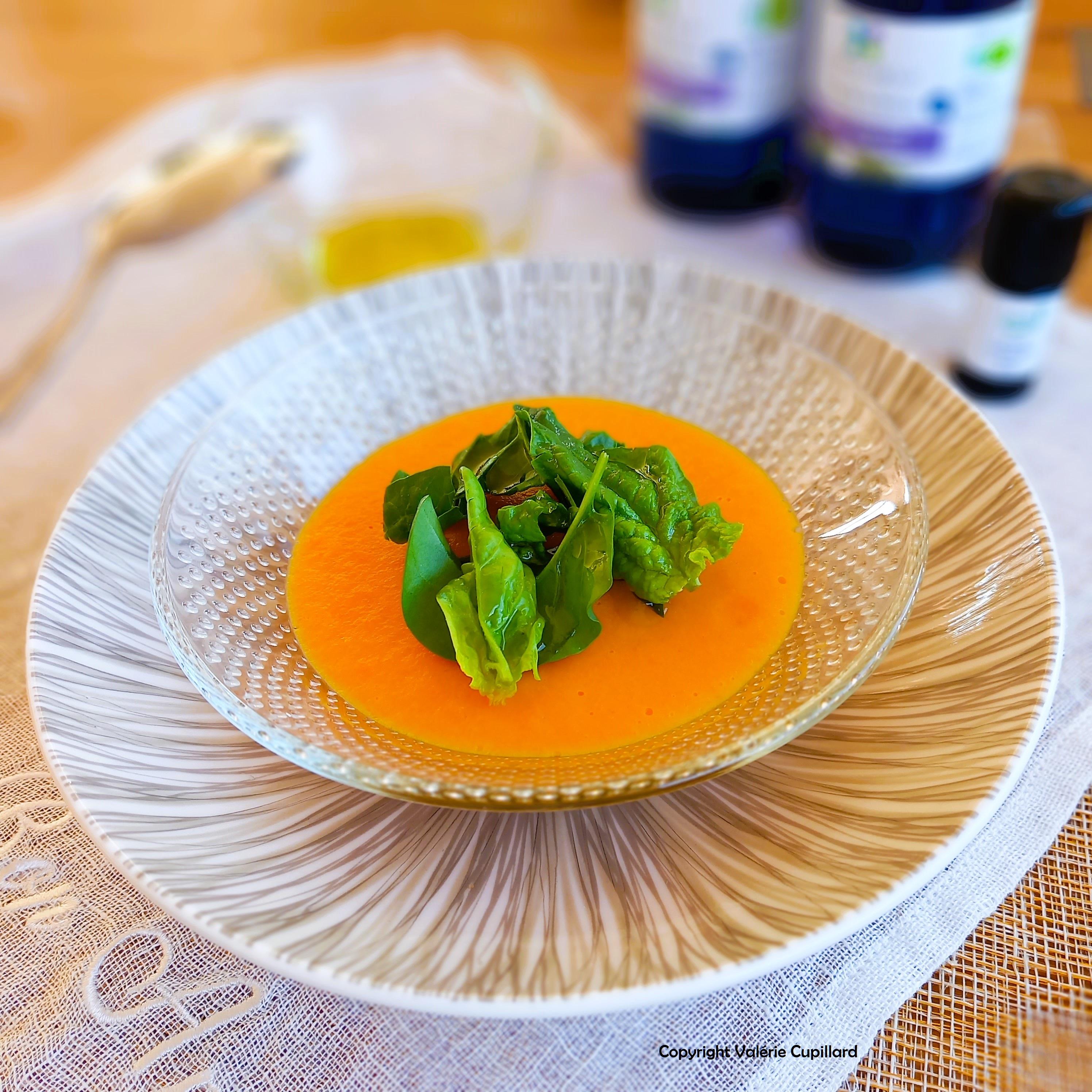 Una receta detox suave - Bavarois de zanahoria