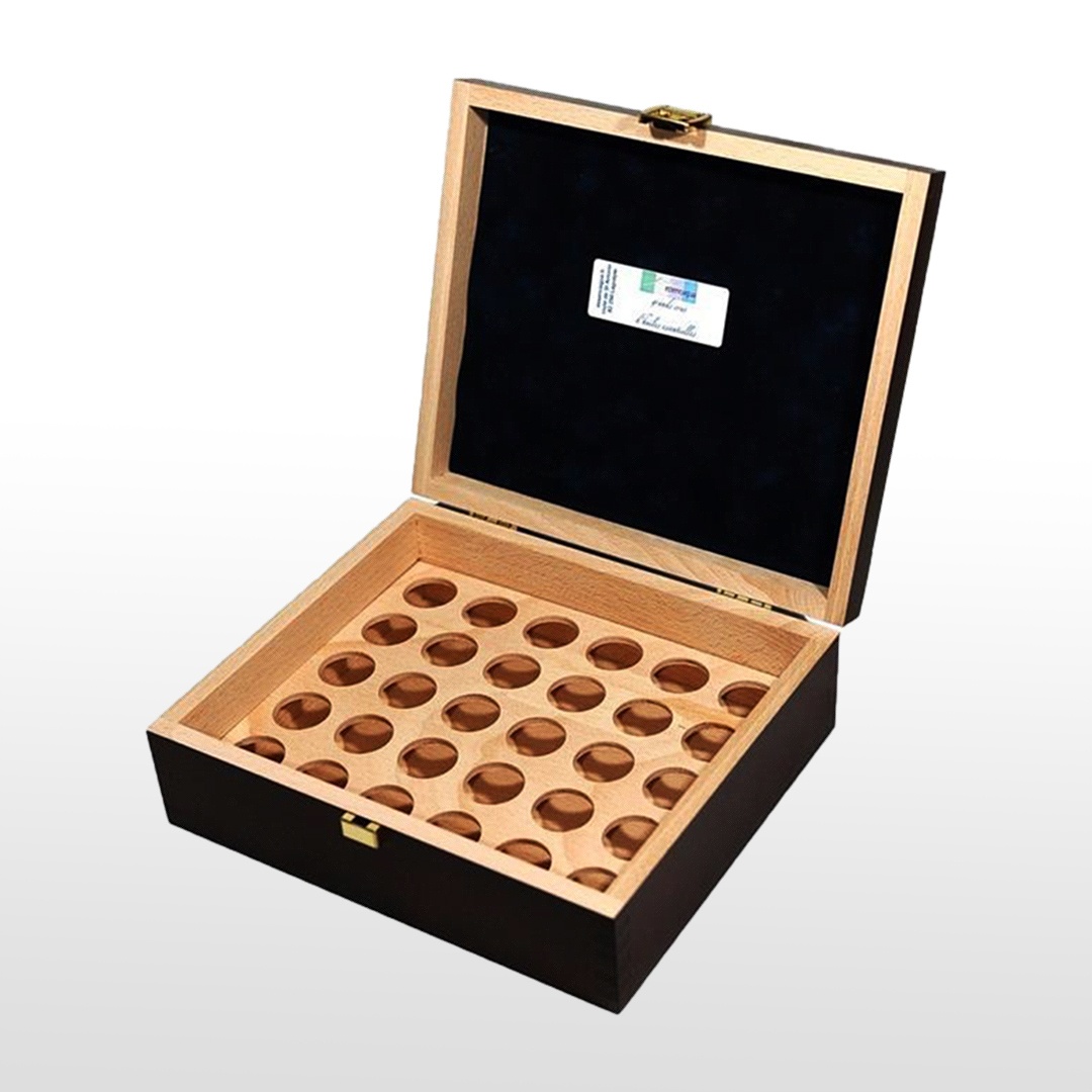 Caja vacía de 30 aceites esenciales