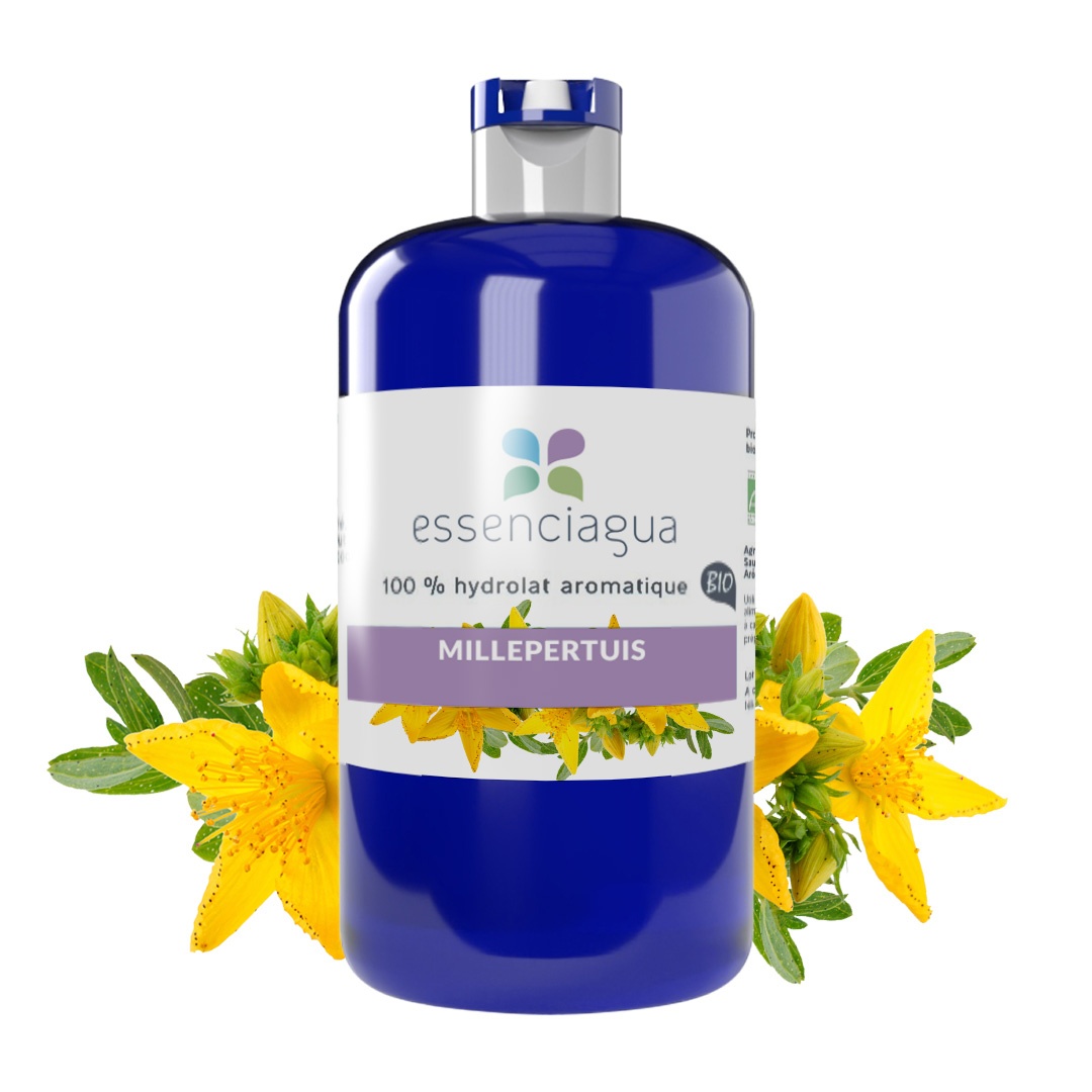 Hidrolato de Hierba de San Juan 100% orgánico y artesanal