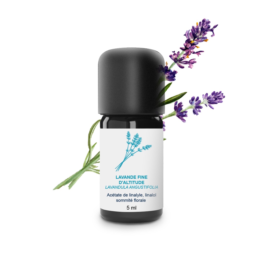 Aceite esencial de lavanda de los Alpes 100% ecológico y artesanal