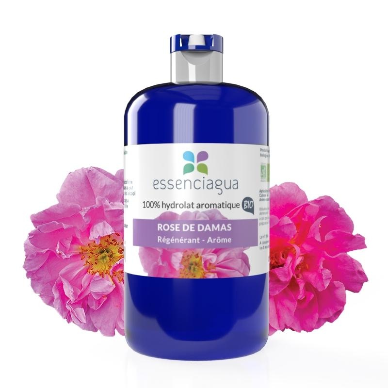 Hidrolato de Rosa de Damasco | Agua de Rosas 100% Ecológica y Artesanal
