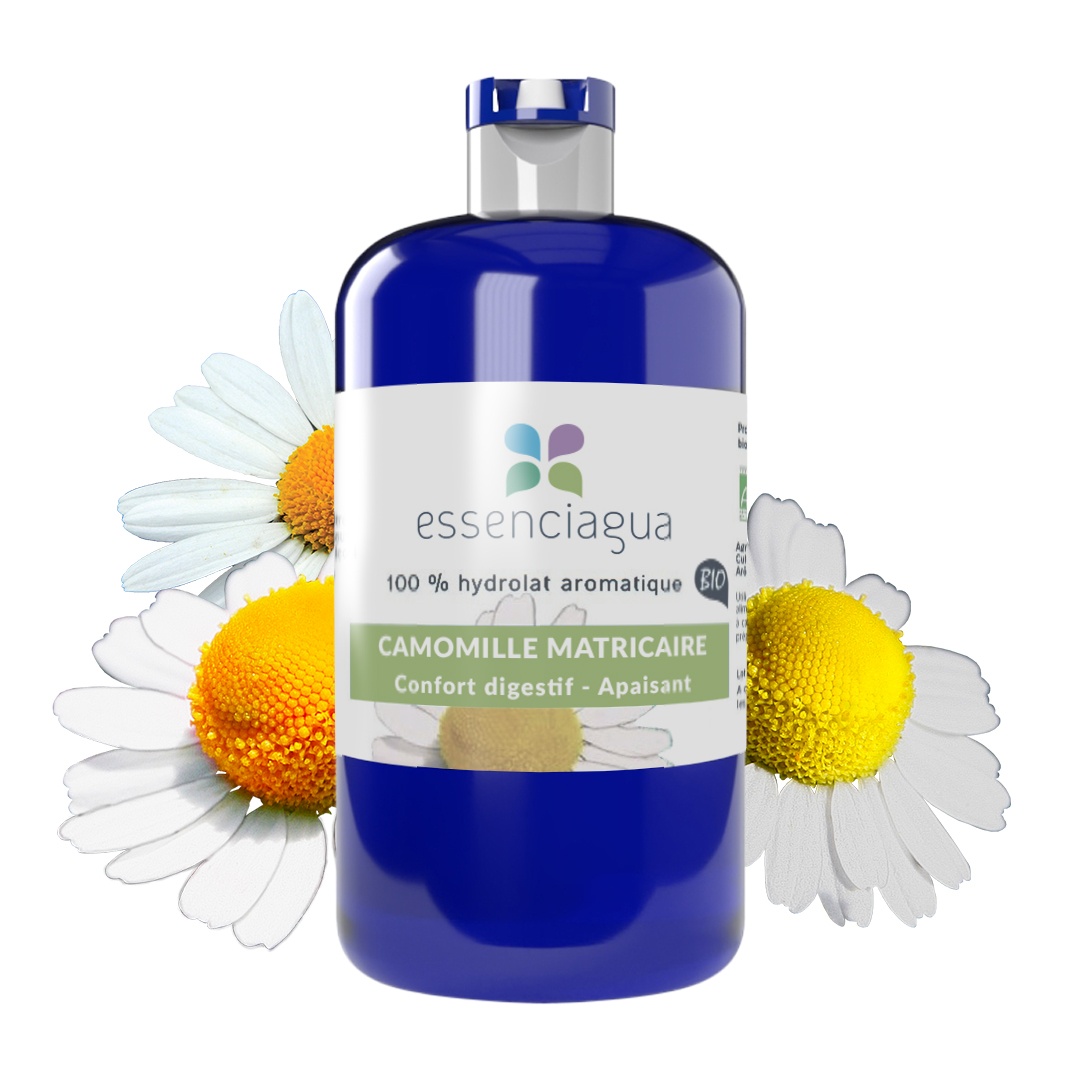 Hidrolato de Manzanilla Matricaria 100% ecológico y artesanal