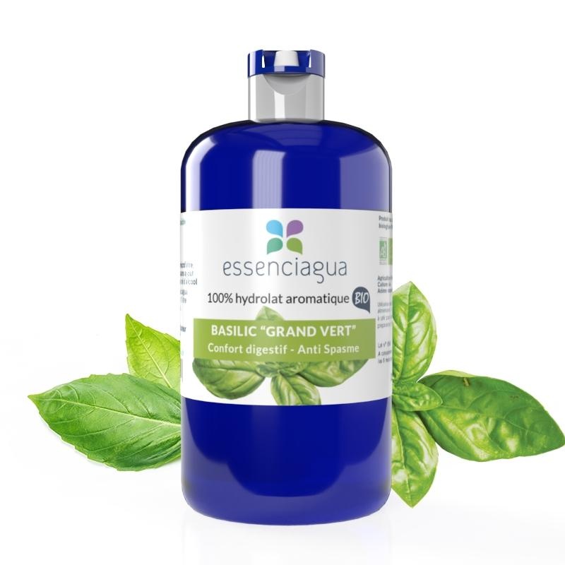 Hydrolat Grand Vert de Albahaca 100% ecológico y artesanal