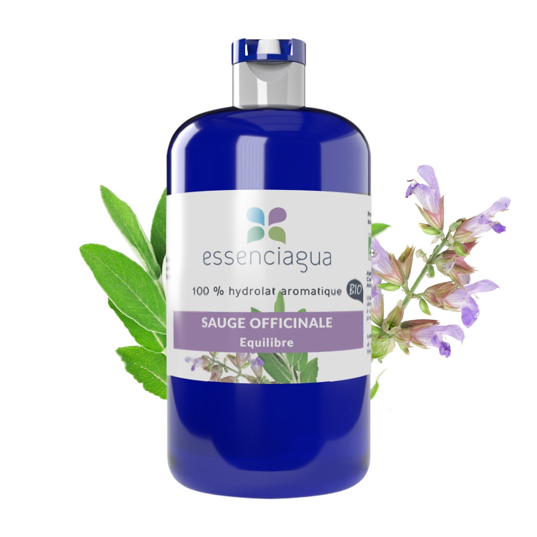 Hidrolato de salvia artesanal 100% ecológico