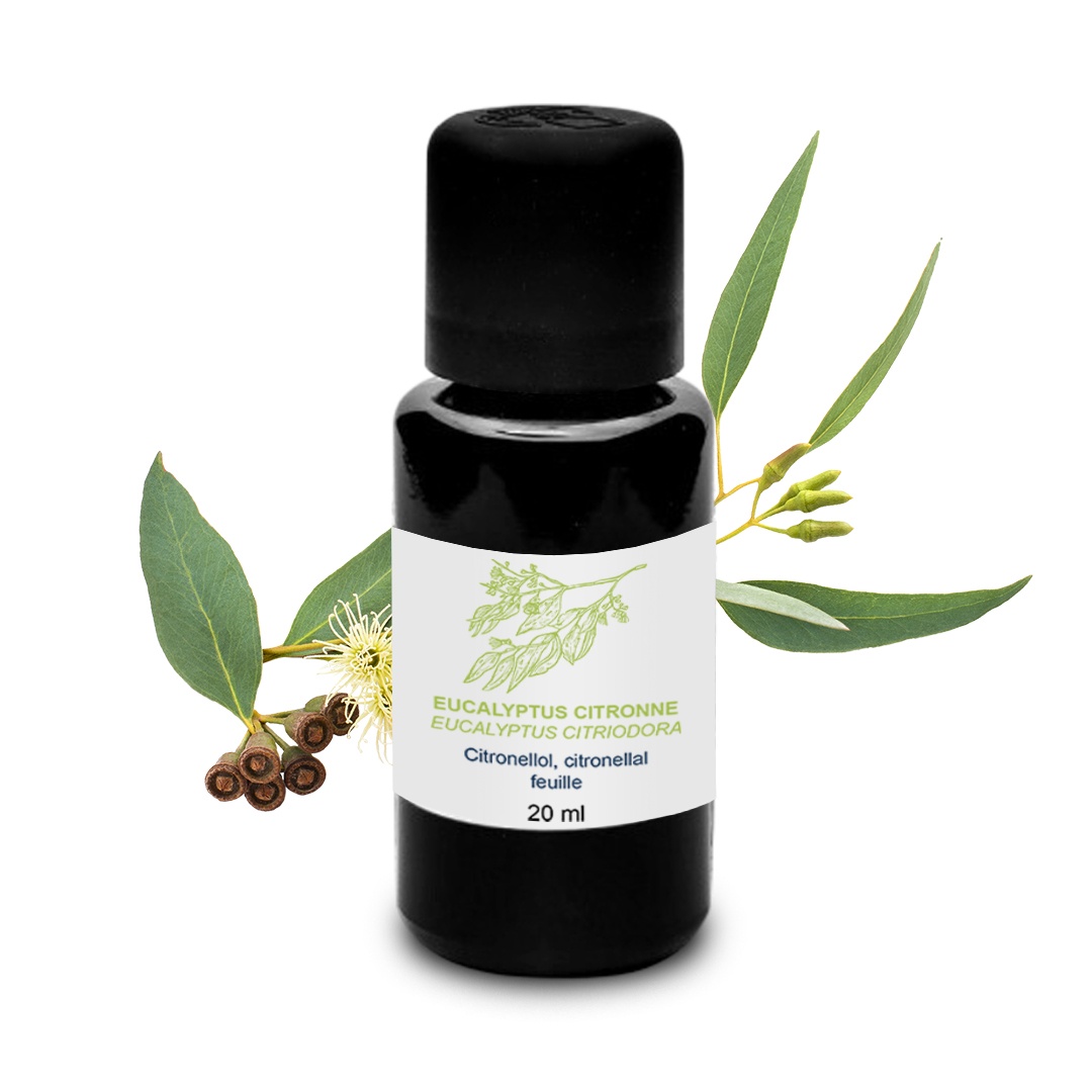 Aceite esencial de eucalipto y limón 100% orgánico y artesanal