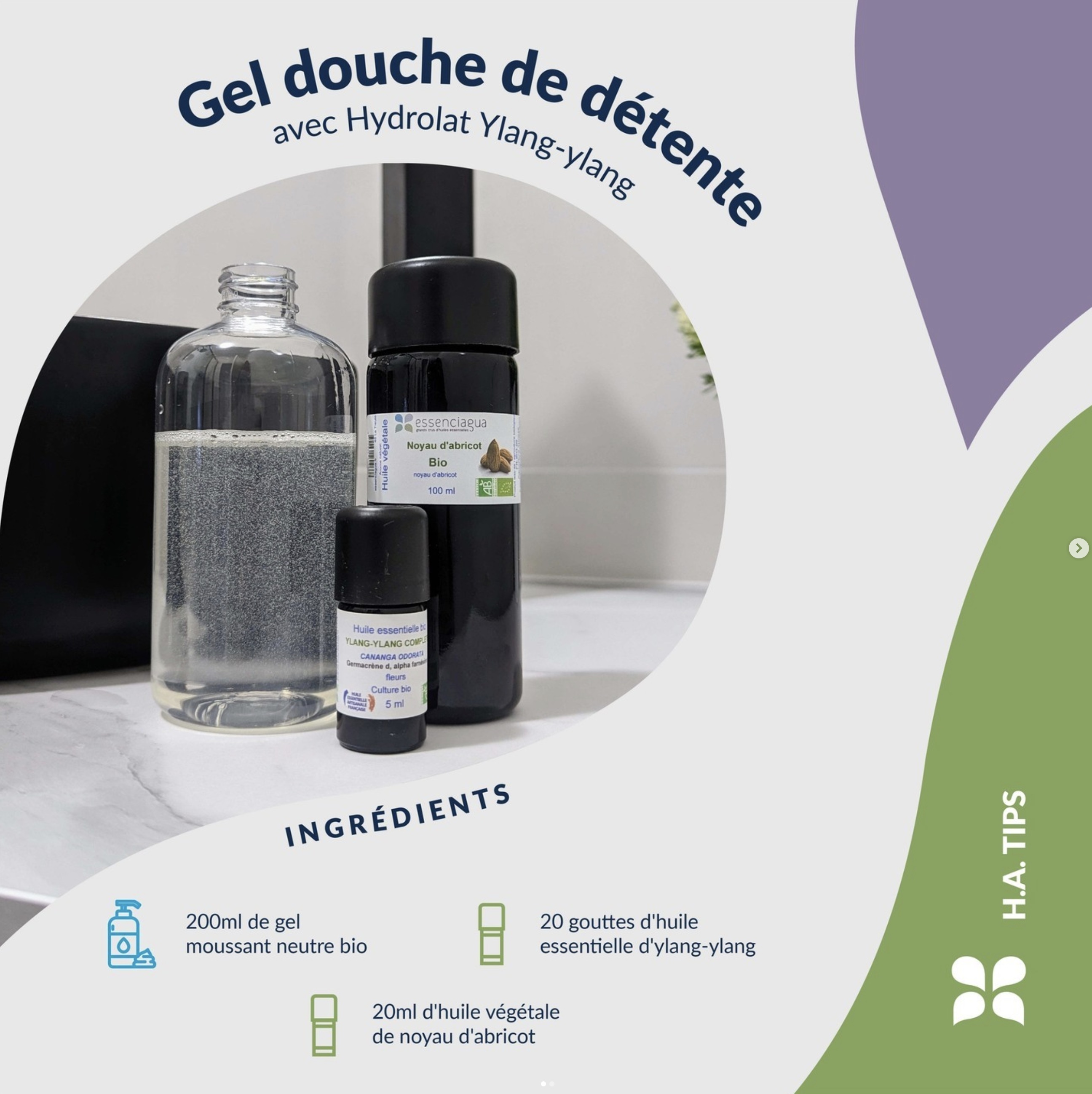 Receta de gel de ducha casero 100% natural